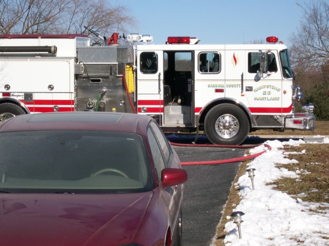 Garage Fire, 01-23-2008