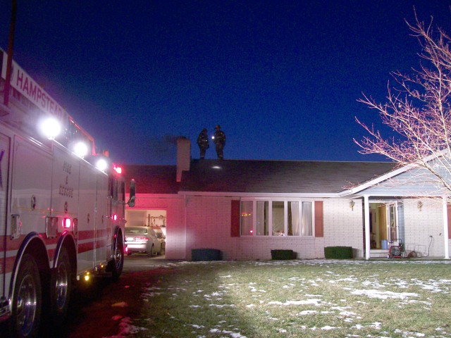 Chimney Fire, 01-24-2008