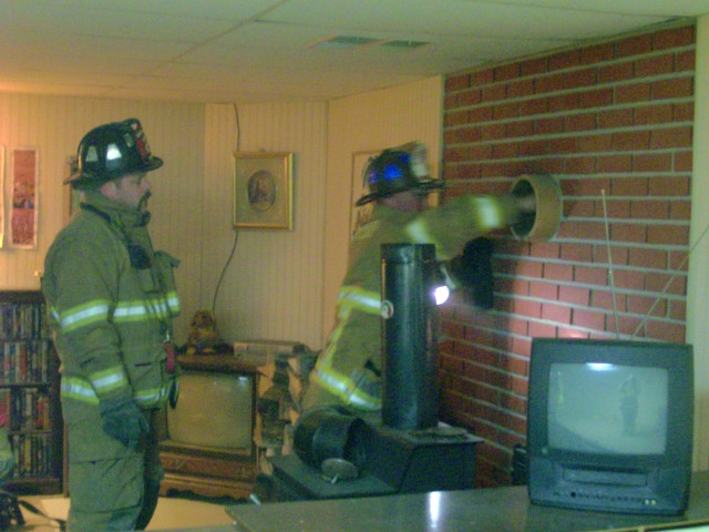 Chimney Fire, 01-24-2008