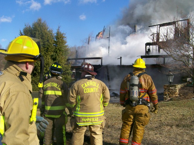 House Fire in Hereford Area, 02-28-2008.