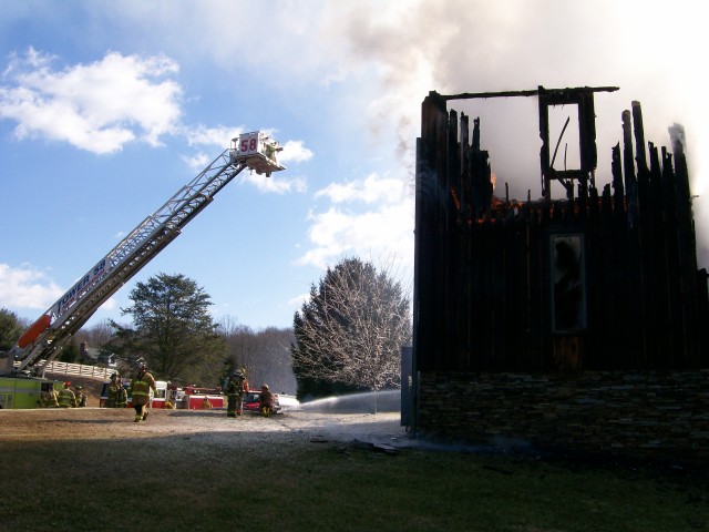 House Fire in Hereford Area, 02-28-2008.