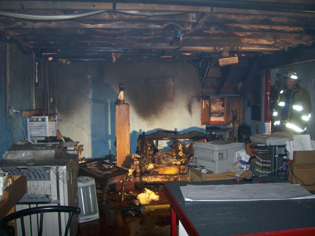 Basement Fire, 04-18-2009