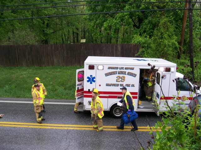 Vehicle Collision on Rte. 482, 05-04-2009