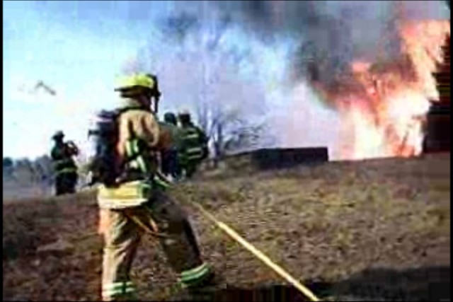 House Fire in Hereford Area, 02-28-2008.