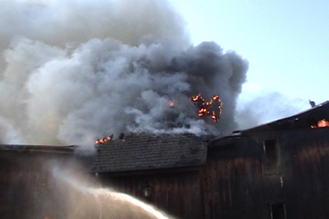 House Fire in Hereford Area, 02-28-2008.