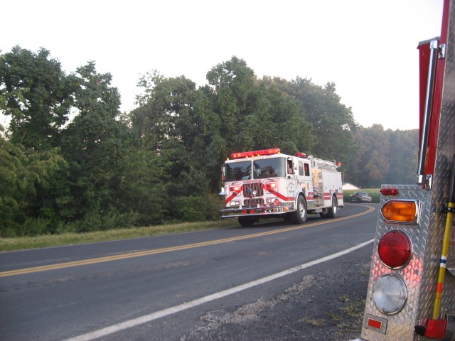 Local Alarm 4-18, 07-24-2007, third alarm barn fire