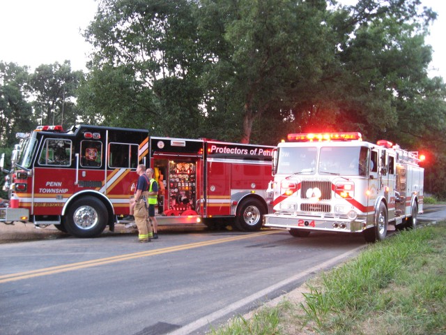 Local Alarm 4-18, 07-24-2007, third alarm barn fire