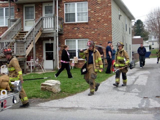 Gill Avenue Apartment Fire, 04-07-2008.