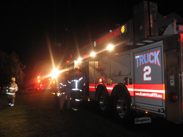 Baltimore Co. Fire Box 42, lightning strike & working house fire, 10-09-2007