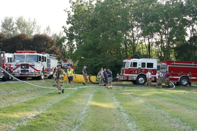 Lineboro, working house fire, 07-27-2007