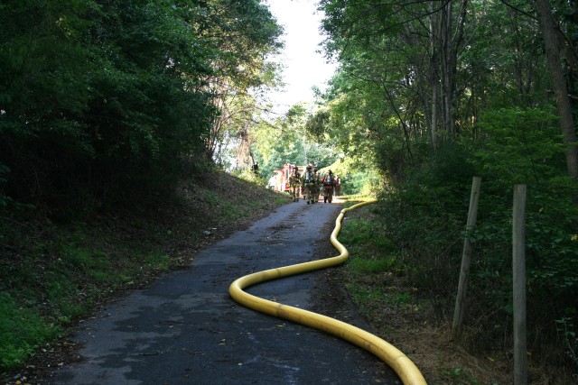 Lineboro, working house fire, 07-27-2007