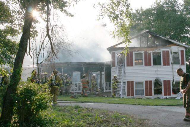 Lineboro, working house fire, 07-27-2007