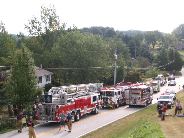 Neudecker Rd. House Fire, 8-23-2008.