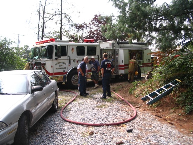 Neudecker Rd. House Fire, 8-23-2008.