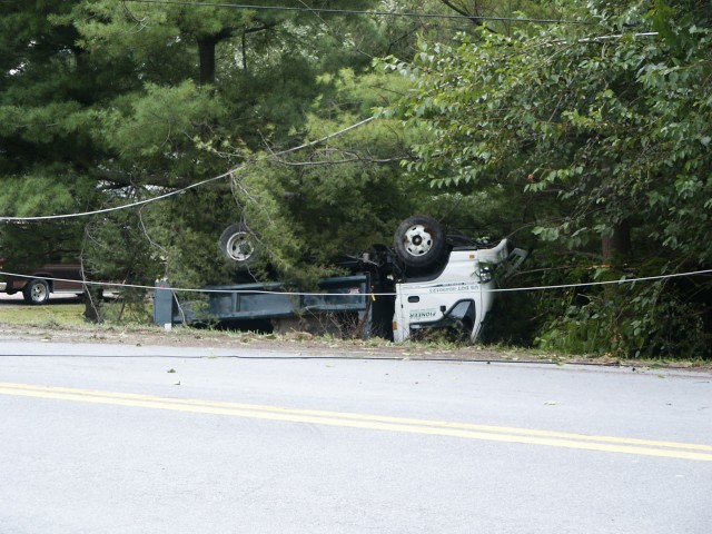 September 19, 2006 MVA - Rollover with Medevac; Hanover Pike & Wolf Hill Drive.