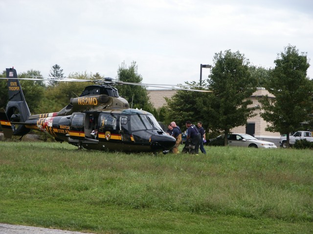 September 19, 2006 MVA - Rollover with Medevac; Hanover Pike & Wolf Hill Drive.