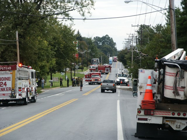 September 19, 2006 MVA - Rollover with Medevac; Hanover Pike & Wolf Hill Drive.