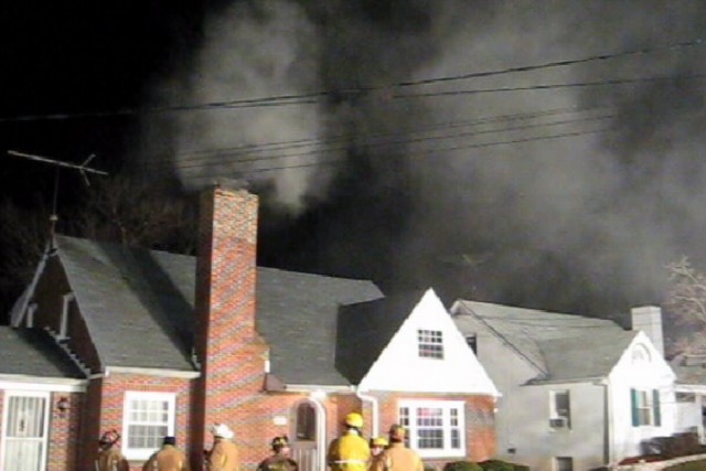 Hampstead Chimney Fire, 03-02-2008.