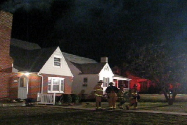 Hampstead Chimney Fire, 03-02-2008.