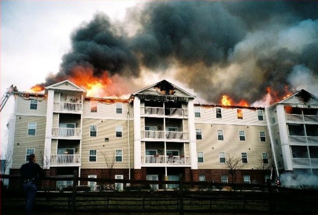 12-26-05 - Fire Box 41-1 Apartment Fire 300 Cantata Court, Reisterstown Photo's courtesy of Wayne Oursler