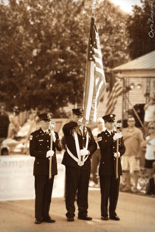 Hampstead Honor Guard 2013.