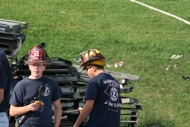 Cops or firefighters?  (Note the donuts.) (2007)