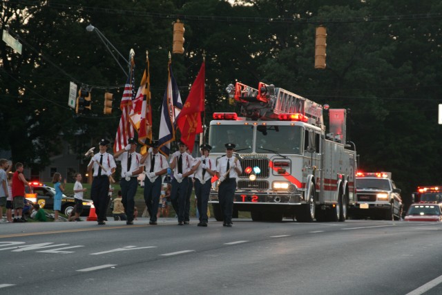 Mount Airy Parade, 07-24-2008.  Truck 2 awarded &quot;Best Appearing Aerial Unit&quot; and Juniors awarded &quot;Best Appearing Honor Guard&quot;.