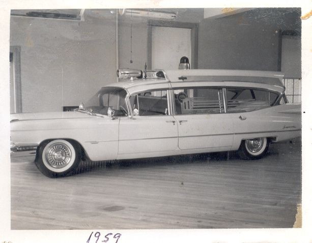 Cadillac ambulance 1959