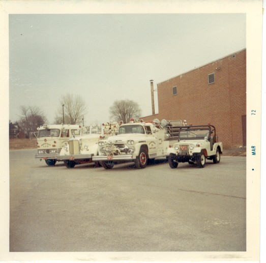 E-22, E-23, E-24, B-25 in front of the old sewing factory, South Carroll Street