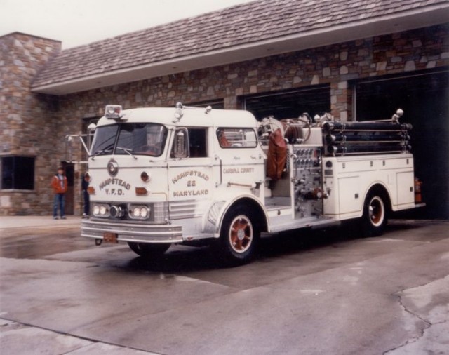 E-22 - 1967 &quot;B&quot; model Mack 750 gallon booster tank, 750 gpm pump (post Zemco)