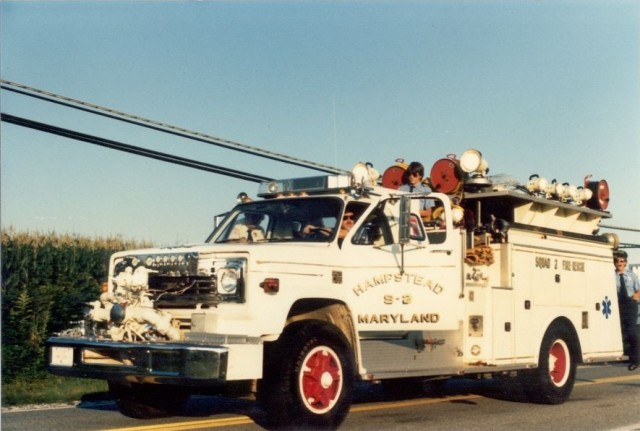 S-2 - 1974 Chevrolet C65 -Barton American (formerly E-24) converted to Squad 2 in 1978