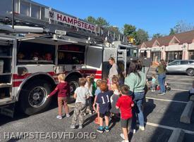 Truck 2 visits Berry Patch Early Learning Center